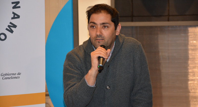 El referente de DÍNAMO Canelones, Rodrigo Márquez, en la charla sobre Industrias Creativas en Canelones, que se llevó a cabo en el Pabellón de Canelones de la Expo Prado 2022. El referente de DÍNAMO Canelones, Rodrigo Márquez, en la charla sobre Industrias Creativas en Canelones, que se llevó a cabo en el Pabellón de Canelones de la Expo Prado 2022.