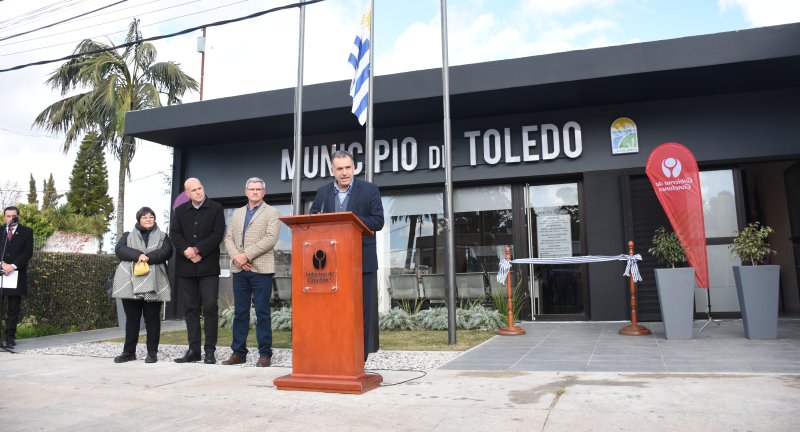 Inauguración las obras de remodelación del edificio sede del Municipio de Toledo Inauguración las obras de remodelación del edificio sede del Municipio de Toledo