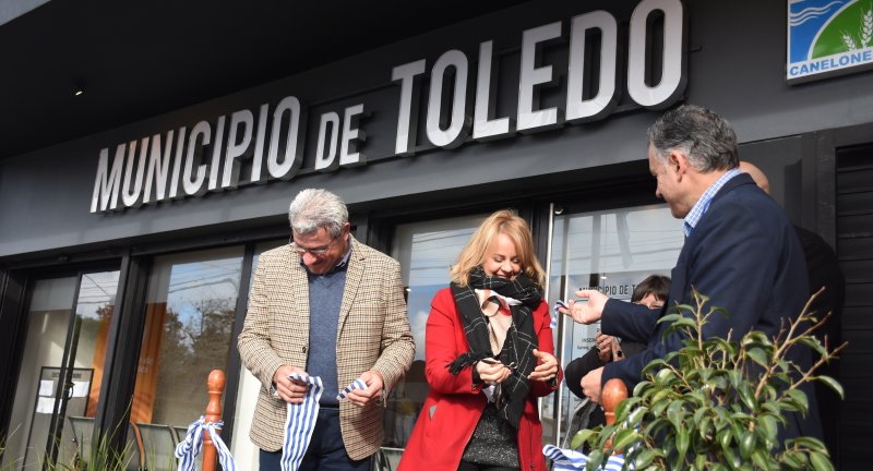 Inauguración las obras de remodelación del edificio sede del Municipio de Toledo Inauguración las obras de remodelación del edificio sede del Municipio de Toledo