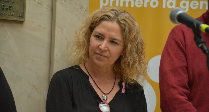 Responsable del Área de Género y Equidad, Nohelia Millán, en el lanzamiento de agenda de actividades en el marco del mes de la prevención del cáncer de mama Responsable del Área de Género y Equidad, Nohelia Millán, en el lanzamiento de agenda de actividades en el marco del mes de la prevención del cáncer de mama