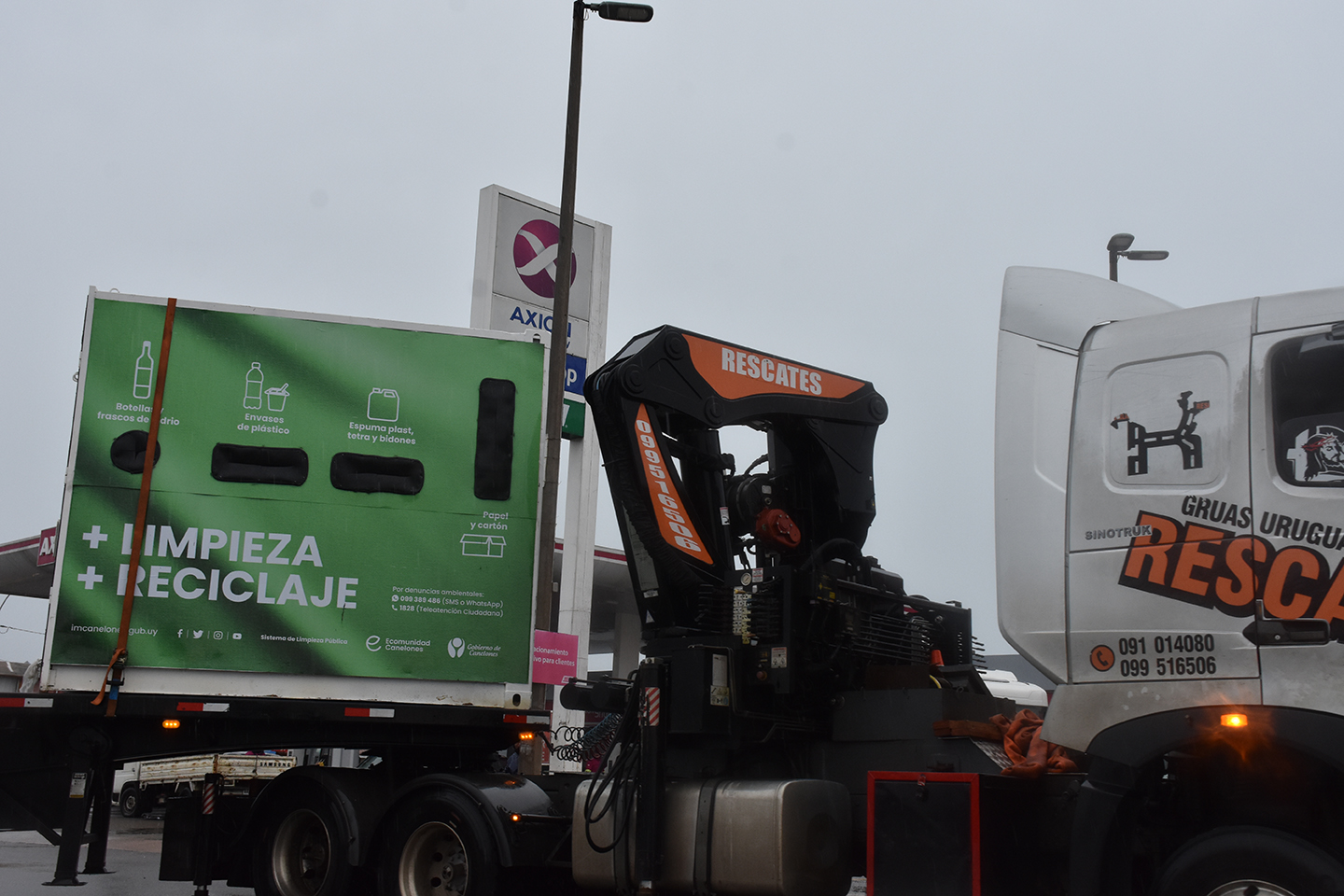 Gobierno de Canelones instaló cuatro nuevos Ecopuntos en Ciudad de la Costa y Nicolich Gobierno de Canelones instaló cuatro nuevos Ecopuntos en Ciudad de la Costa y Nicolich