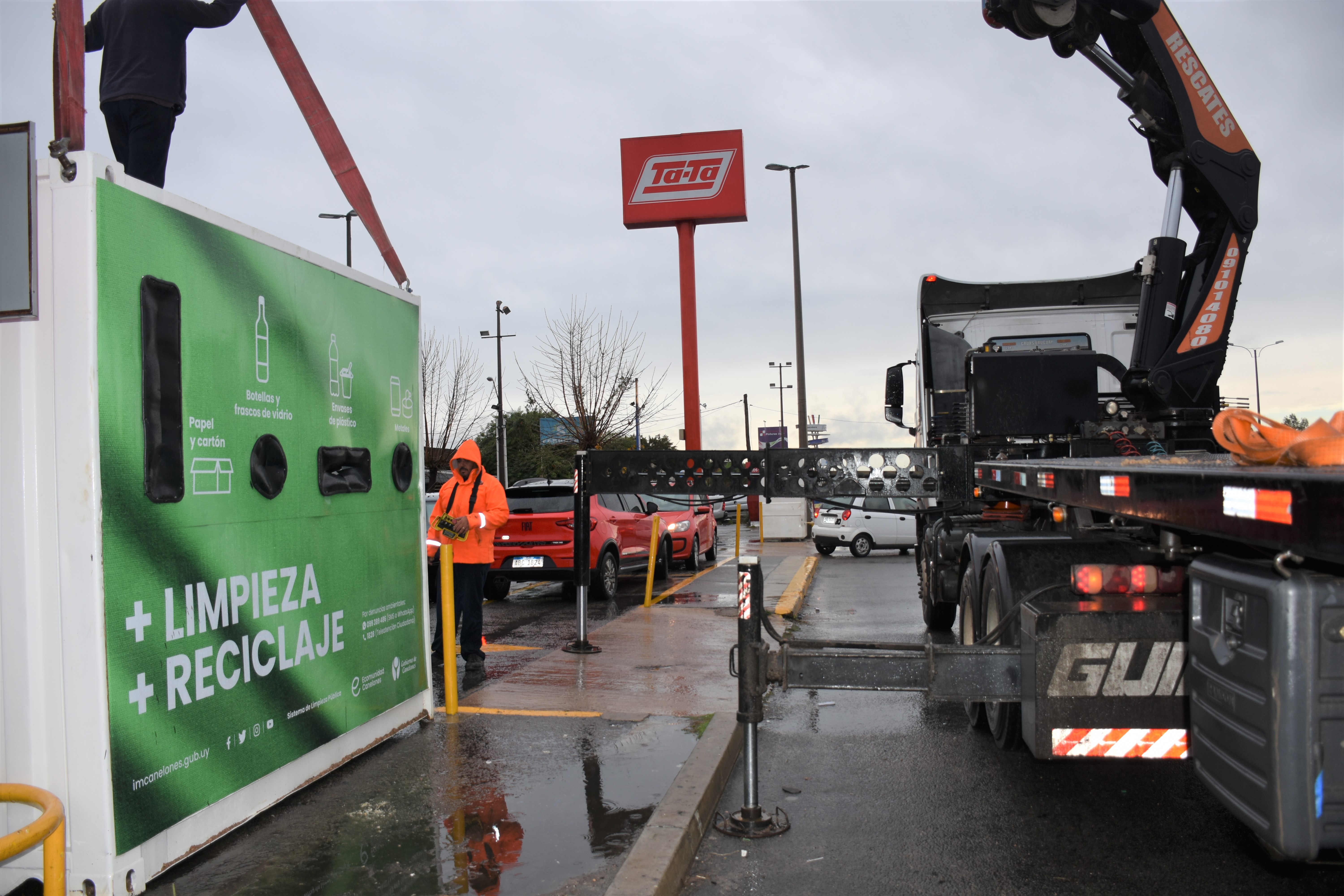 Gobierno de Canelones instaló cuatro nuevos Ecopuntos en Ciudad de la Costa y Nicolich Gobierno de Canelones instaló cuatro nuevos Ecopuntos en Ciudad de la Costa y Nicolich