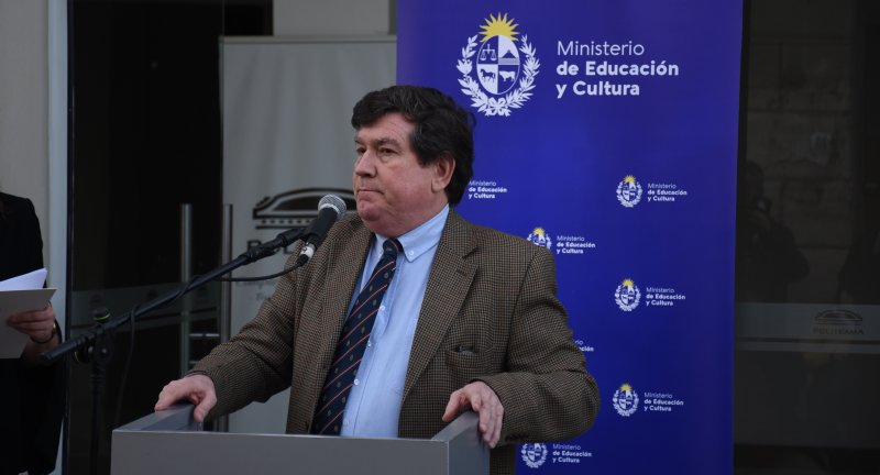 Director General de la Comisión de Patrimonio Cultural de la Nación, William Rey, en la declaración del Complejo Cultural Politeama como patrimonio histórico nacional. Director General de la Comisión de Patrimonio Cultural de la Nación, William Rey, en al declaración del Complejo Cultural Politeama como patrimonio histórico nacional.