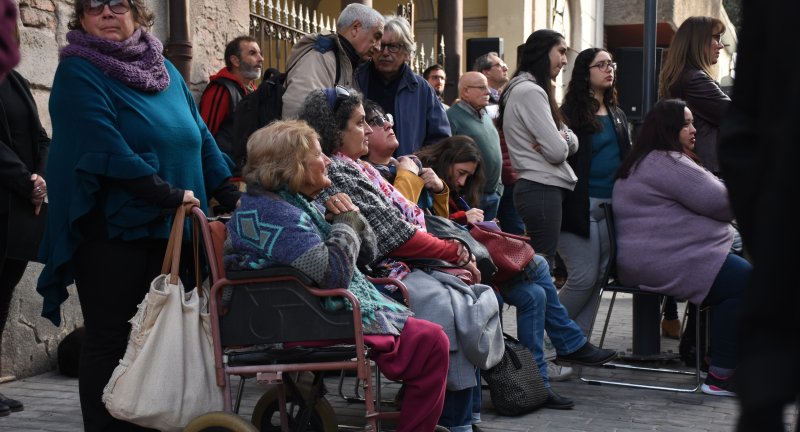 Público presente en la declaración del Complejo Cultural Politeama como patrimonio histórico nacional. Público presente en la declaración del Complejo Cultural Politeama como patrimonio histórico nacional.