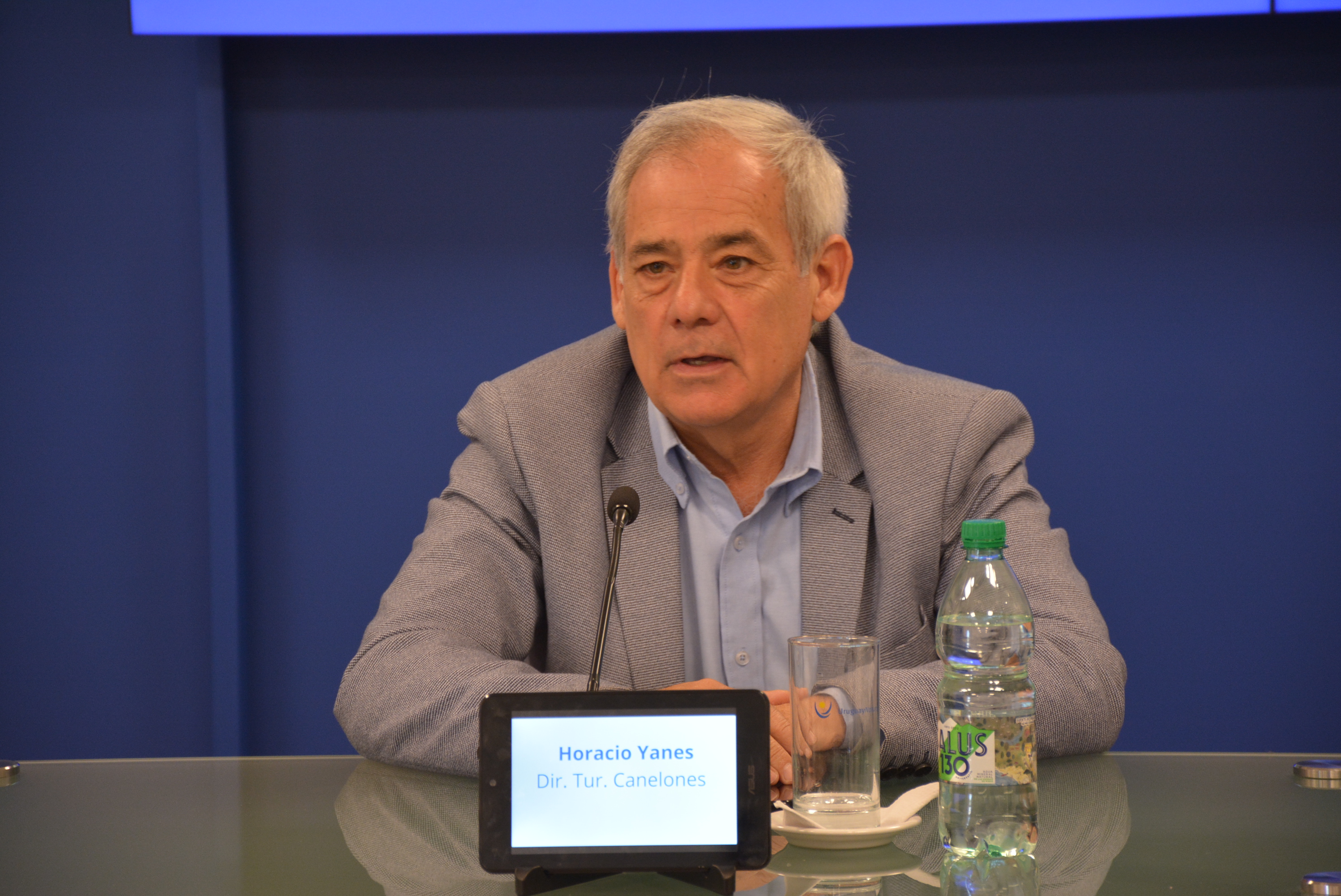 Director de Turismo, Horacio Yanes, en el lanzamiento de la 1ª edición de la Fiesta de la Capital de la Uva y el Vino Director de Turismo, Horacio Yanes, en el lanzamiento de la 1ª edición de la Fiesta de la Capital de la Uva y el Vino