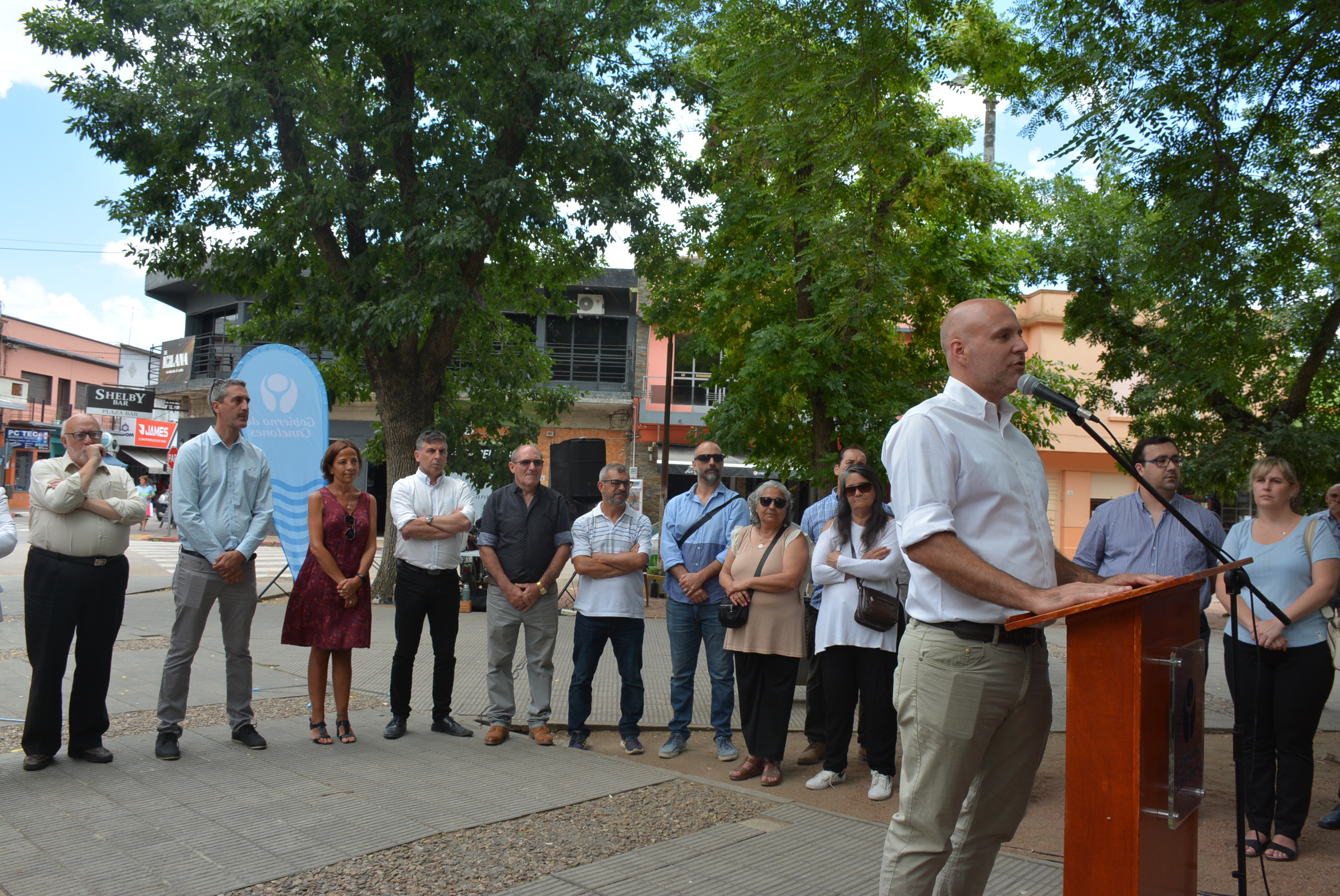Autoridades departamentales y locales en la celebración del 240°aniversario de la ciudad de Santa Lucía. Autoridades departamentales y locales en la celebración del 240°aniversario de la ciudad de Santa Lucía.