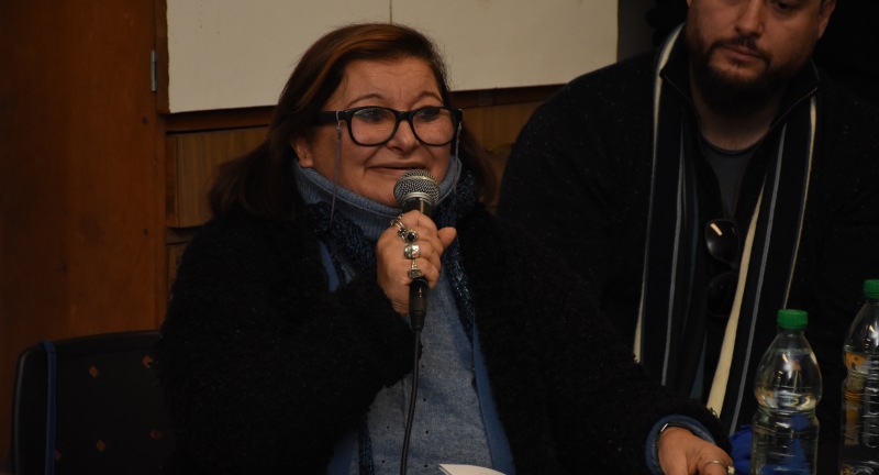 Oratoria de la Alcaldesa del Municipio de Ciudad de la Costa, Sonia Misirián, en la firma de de contrato de construcción de las obras de mejoramiento de barrio en Nueva Esperanza, Solymar Norte  