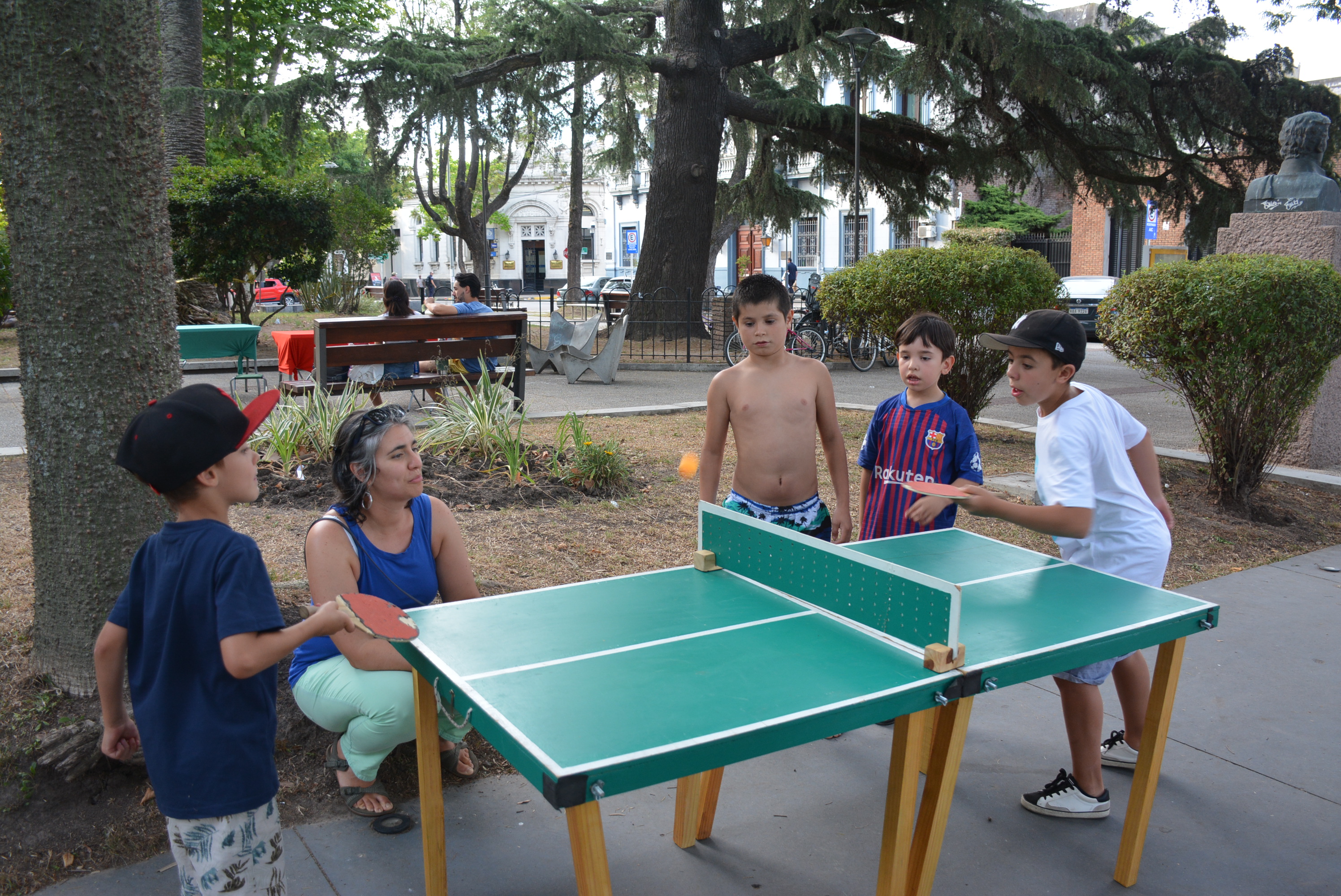 Una plaza llena de música infantil en la capital departamental Una plaza llena de música infantil en la capital departamental