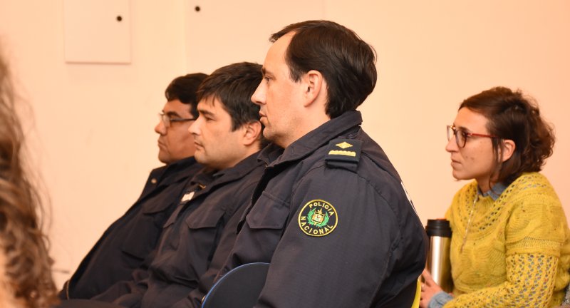Se desarrolló el conversatorio La convivencia, perspectivas desde la educación y el trabajo, en la Sala Beto Satragni del Complejo Cultural Politeama. Se desarrolló el conversatorio La convivencia, perspectivas desde la educación y el trabajo, en la Sala Beto Satragni del Complejo Cultural Politeama.