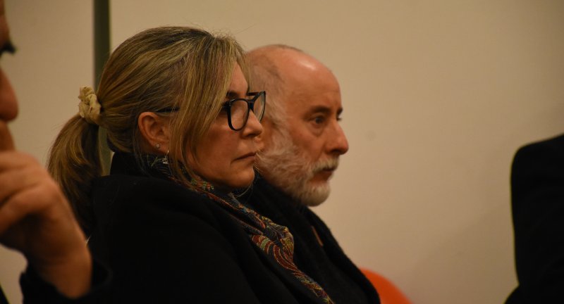 Se desarrolló el conversatorio La convivencia, perspectivas desde la educación y el trabajo, en la Sala Beto Satragni del Complejo Cultural Politeama. Se desarrolló el conversatorio La convivencia, perspectivas desde la educación y el trabajo, en la Sala Beto Satragni del Complejo Cultural Politeama.