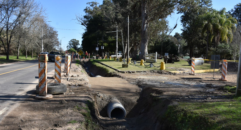 Avances de obras en el Municipio de Pando