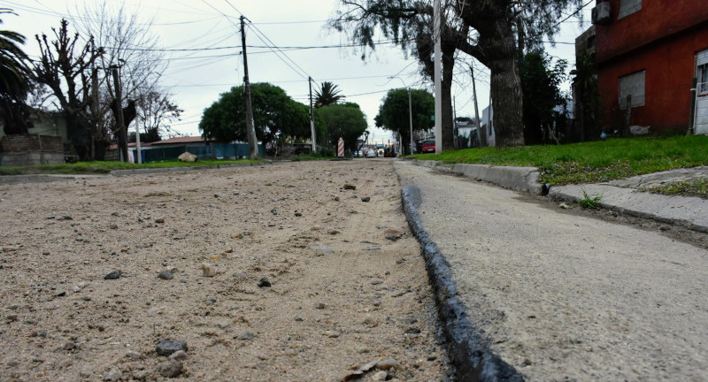 Se ejecutan obras de reacondicionamiento en barrio Centenario de Pando