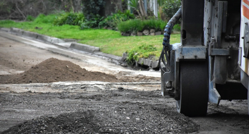 Se ejecutan obras de reacondicionamiento en barrio Centenario de Pando