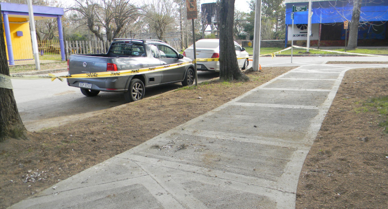 Se ejecutan obras de reacondicionamiento en plazoleta Legnani-Clavarino de Santa Lucía