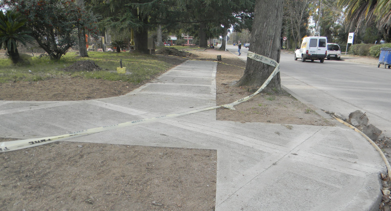 Se ejecutan obras de reacondicionamiento en plazoleta Legnani-Clavarino de Santa Lucía Se ejecutan obras de reacondicionamiento en plazoleta Legnani-Clavarino de Santa Lucía