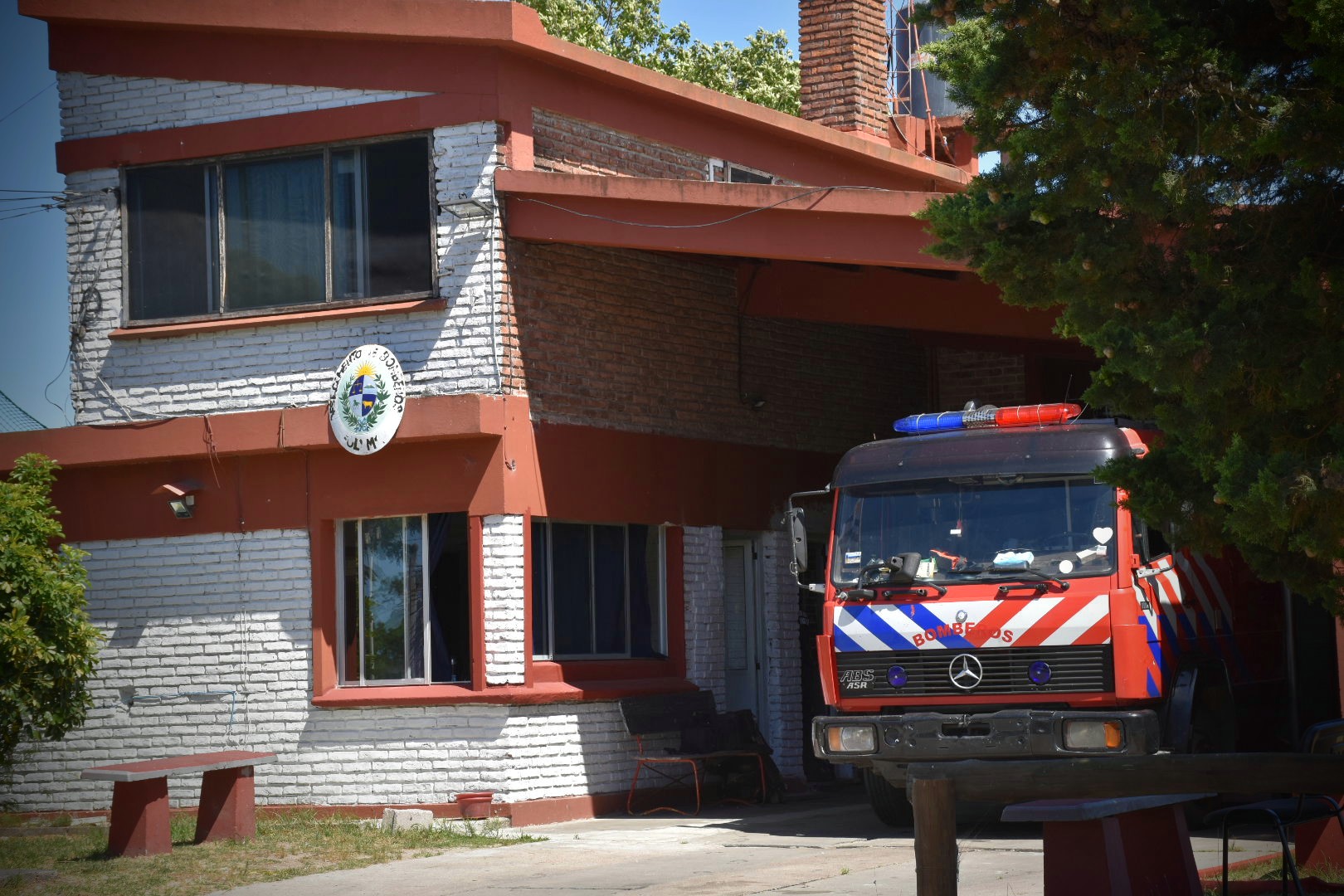 Fachada Destacamento Bomberos de Solymar Fachada Destacamento Bomberos de Solymar