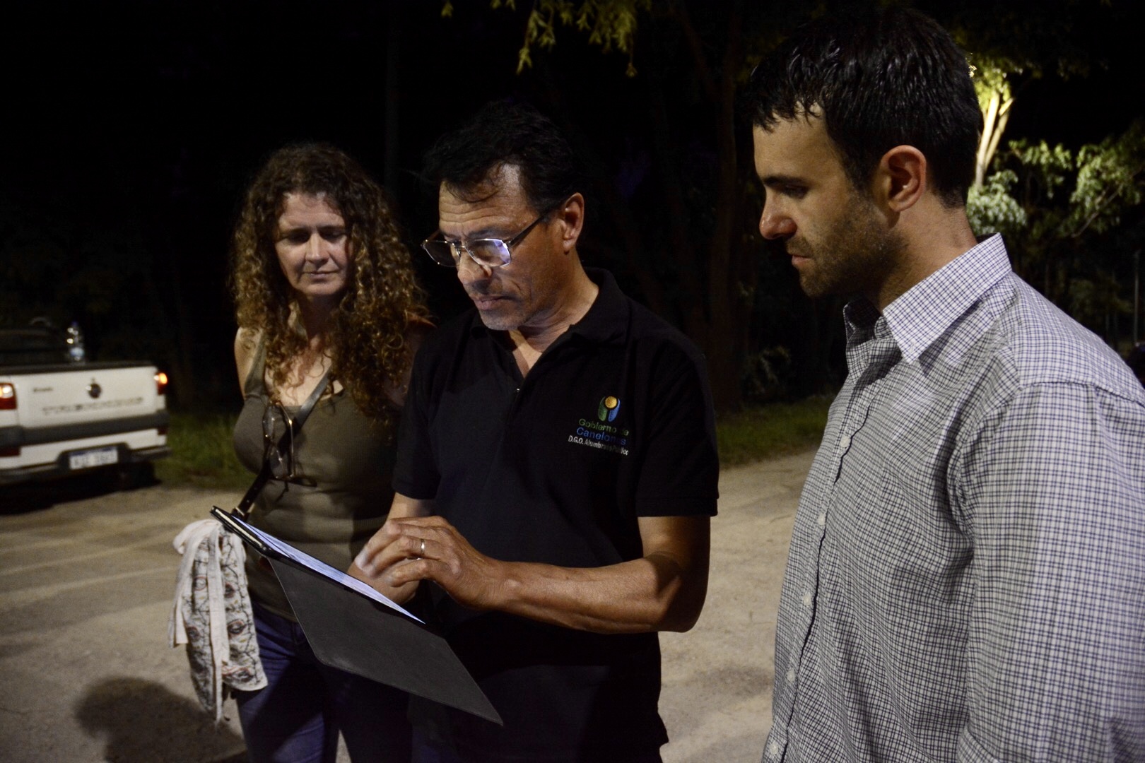 Se inauguraron 300 luminarias LED en El Pinar Se inauguraron 300 luminarias LED en El Pinar