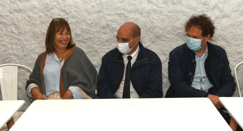 De izquierda a derecha: Directora General de Desarrollo Humano, Gabriela Garrido, Secretario Nacional de Drogas, Daniel Radío, y Representante de la Unión Europea y Director de COPOLAD III, Javier Sagredo De izquierda a derecha: Directora General de Desarrollo Humano, Gabriela Garrido, Secretario Nacional de Drogas, Daniel Radío, y Representante de la Unión Europea y Director de COPOLAD III, Javier Sagredo
