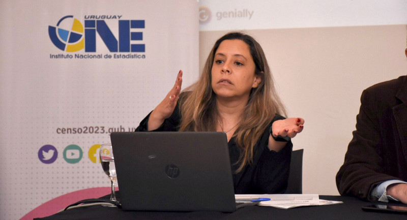 subdirectora de la Unidad de Censos, Lucía Pérez. subdirectora de la Unidad de Censos, Lucía Pérez