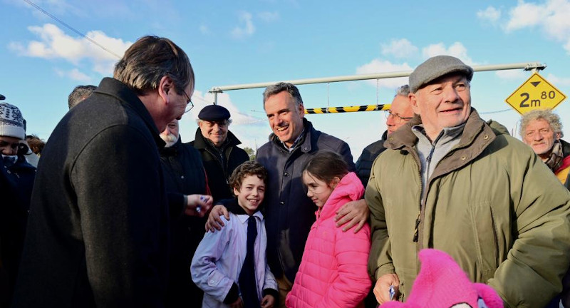Quedaron inaugurados los túneles sobre ruta Interbalnearia y Av. De Los Pinos en Pinamar Quedaron inaugurados los túneles sobre ruta Interbalnearia y Av. De Los Pinos en Pinamar