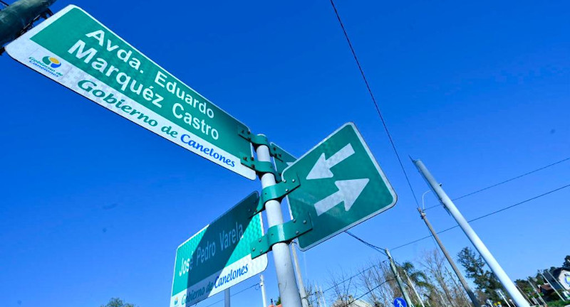 Autoridades de la Intendencia recorrieron obra vial e hidráulica de la Av. Márquez Castro en Solymar Autoridades de la Intendencia recorrieron obra vial e hidráulica de la Av. Márquez Castro en Solymar