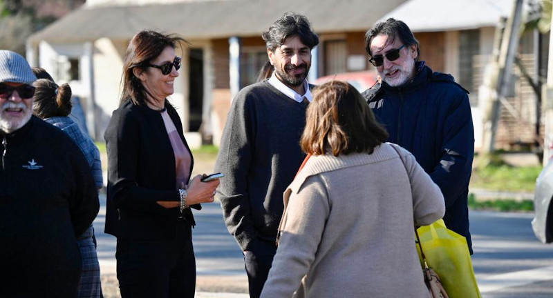 Autoridades de la Intendencia recorrieron obra vial e hidráulica de la Av. Márquez Castro en Solymar Autoridades de la Intendencia recorrieron obra vial e hidráulica de la Av. Márquez Castro en Solymar