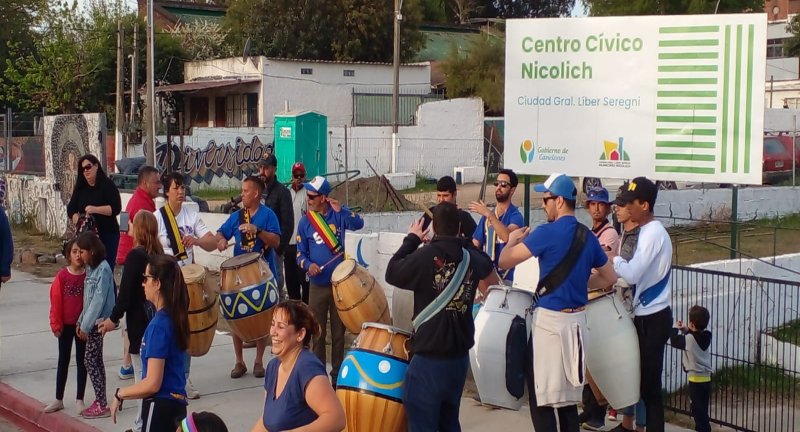 En setiembre Nicolich marchó por la Diversidad