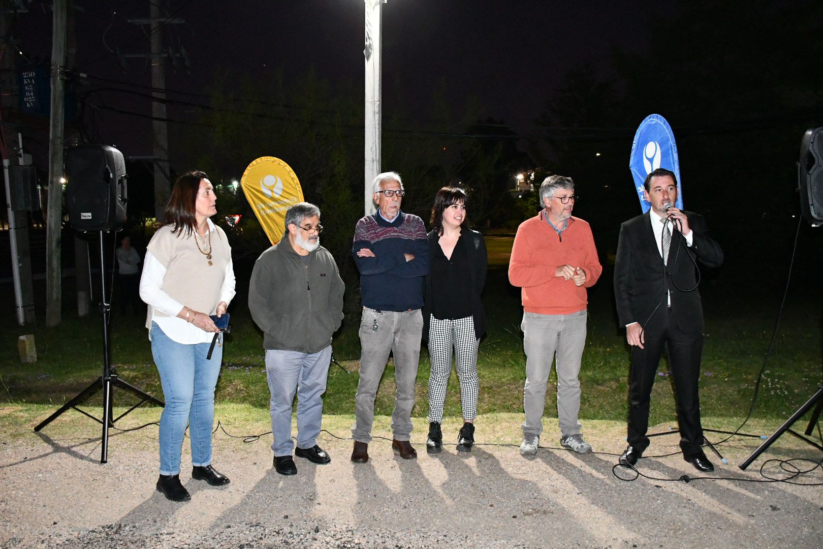 Inauguración luces en Las Piedras Inauguración luces en Las Piedras