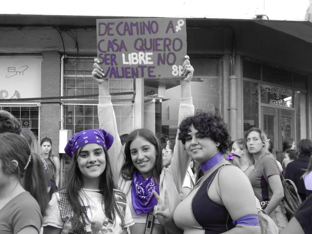 Marcha 8M en ciudad de Canelones Marcha 8M en ciudad de Canelones