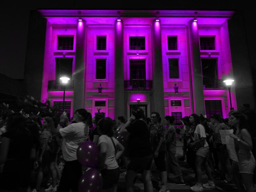 Marcha 8M en ciudad de Canelones Marcha 8M en ciudad de Canelones
