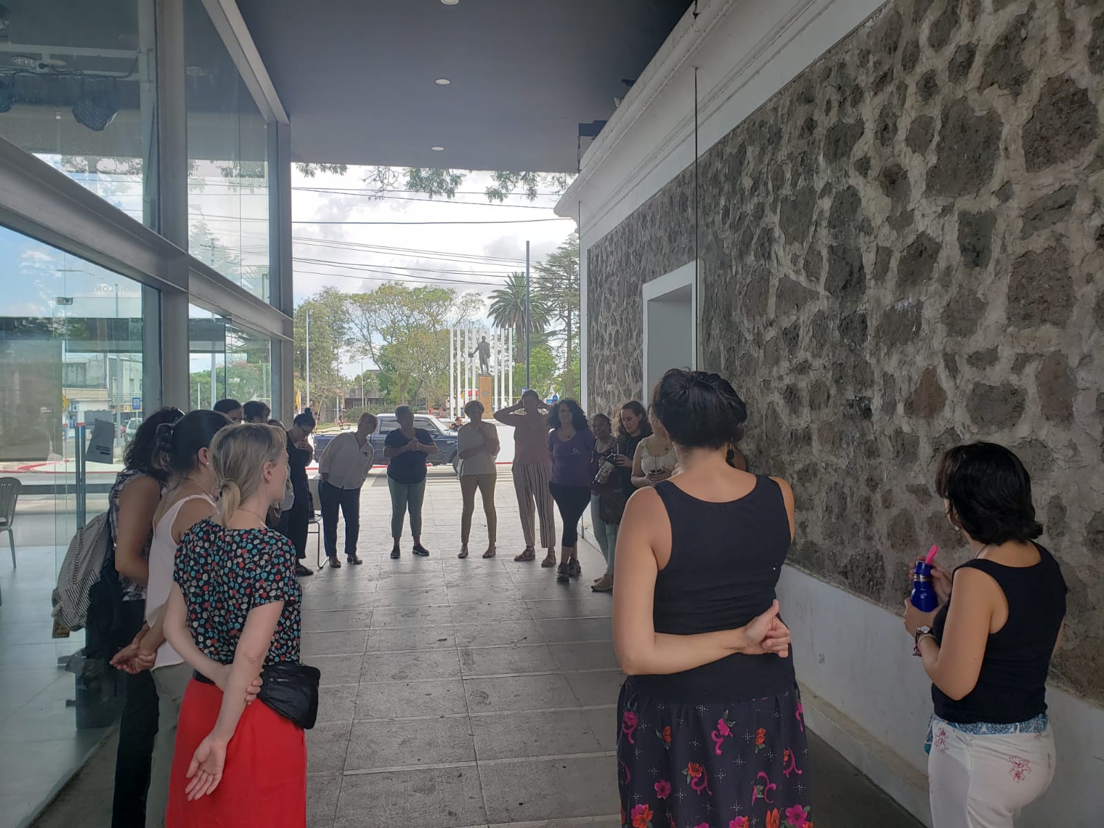 Jornada de paro activo de mujeres y encuentro de trabajadoras municipales canarias en Sauce Jornada de paro activo de mujeres y encuentro de trabajadoras municipales canarias en Sauce