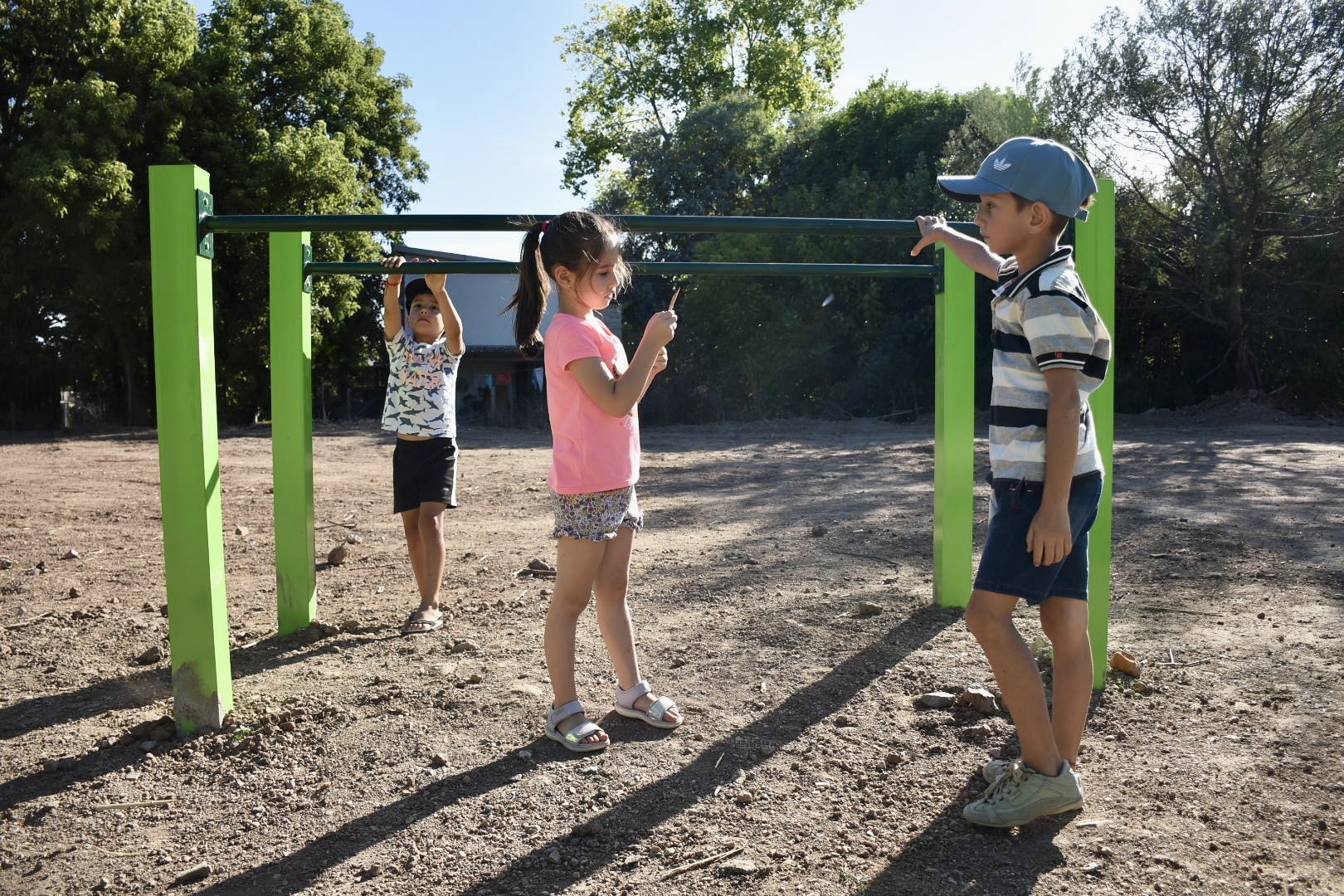 Un espacio público proyectado por los niños de Solymar Norte se hizo realidad Un espacio público proyectado por los niños de Solymar Norte se hizo realidad