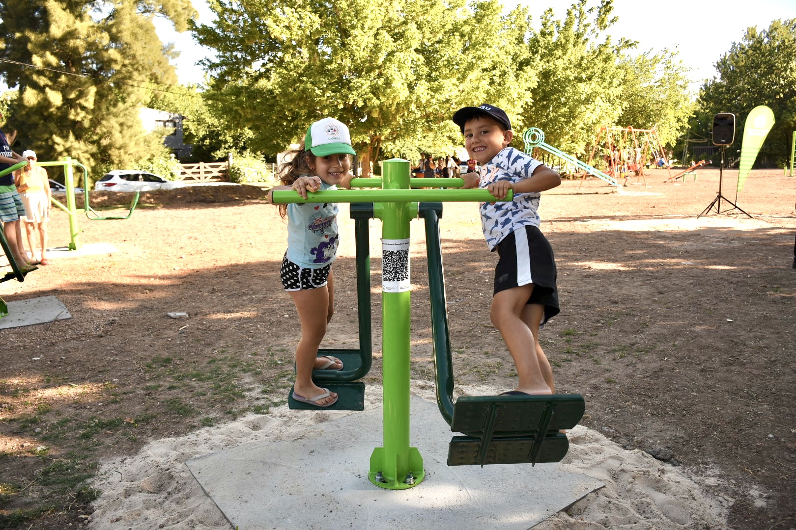 Un espacio público proyectado por los niños de Solymar Norte se hizo realidad Un espacio público proyectado por los niños de Solymar Norte se hizo realidad