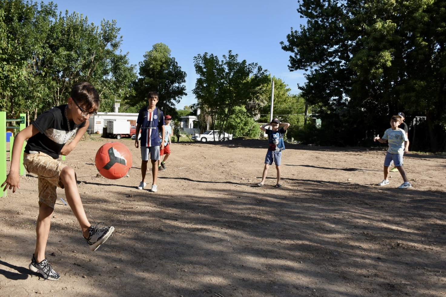 Un espacio público proyectado por los niños de Solymar Norte se hizo realidad Un espacio público proyectado por los niños de Solymar Norte se hizo realidad