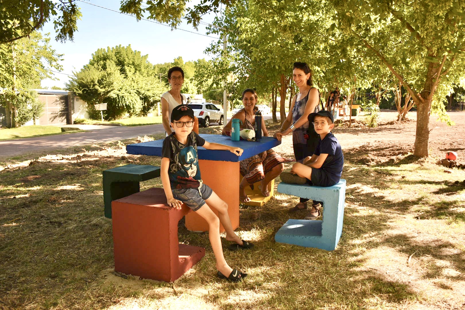 Un espacio público proyectado por los niños de Solymar Norte se hizo realidad Un espacio público proyectado por los niños de Solymar Norte se hizo realidad