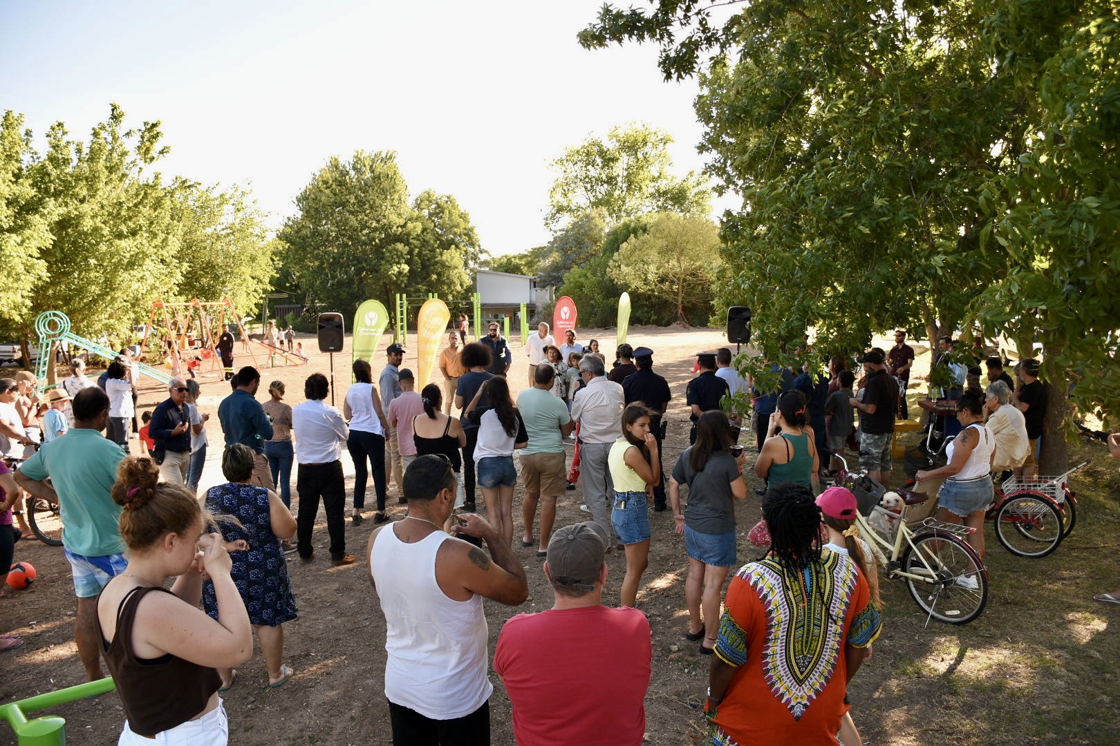 Un espacio público proyectado por los niños de Solymar Norte se hizo realidad Un espacio público proyectado por los niños de Solymar Norte se hizo realidad
