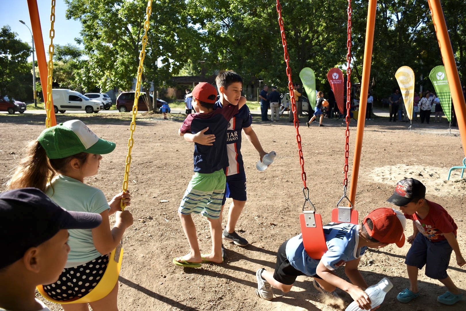 Un espacio público proyectado por los niños de Solymar Norte se hizo realidad Un espacio público proyectado por los niños de Solymar Norte se hizo realidad