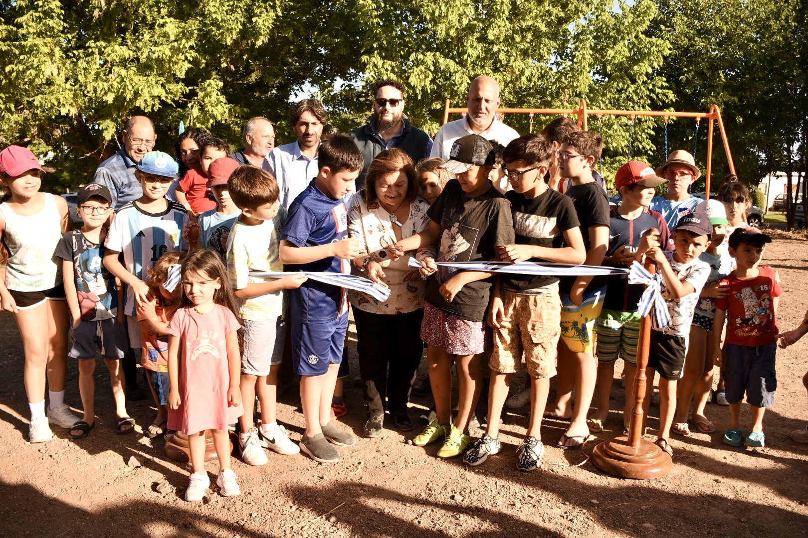 Un espacio público proyectado por los niños de Solymar Norte se hizo realidad Un espacio público proyectado por los niños de Solymar Norte se hizo realidad