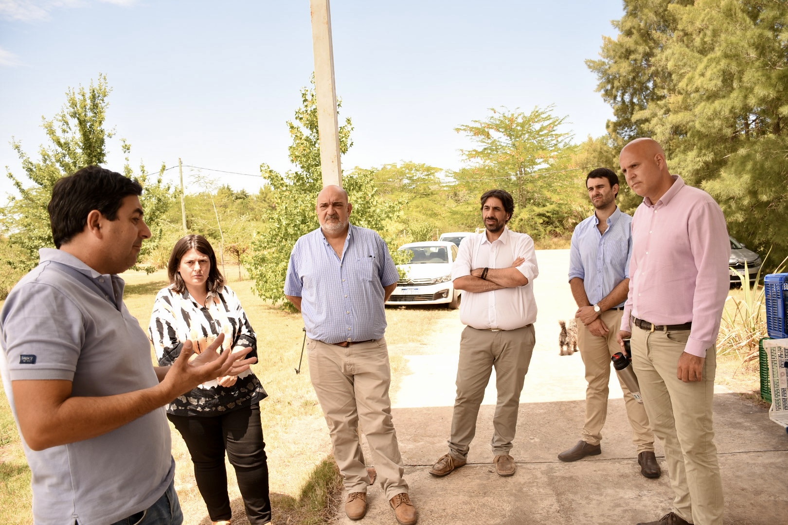 Autoridades de la Intendencia recorrieron empresas productivas que integran el programa Canelones te alimenta Autoridades de la Intendencia recorrieron empresas productivas que integran el programa Canelones te alimenta