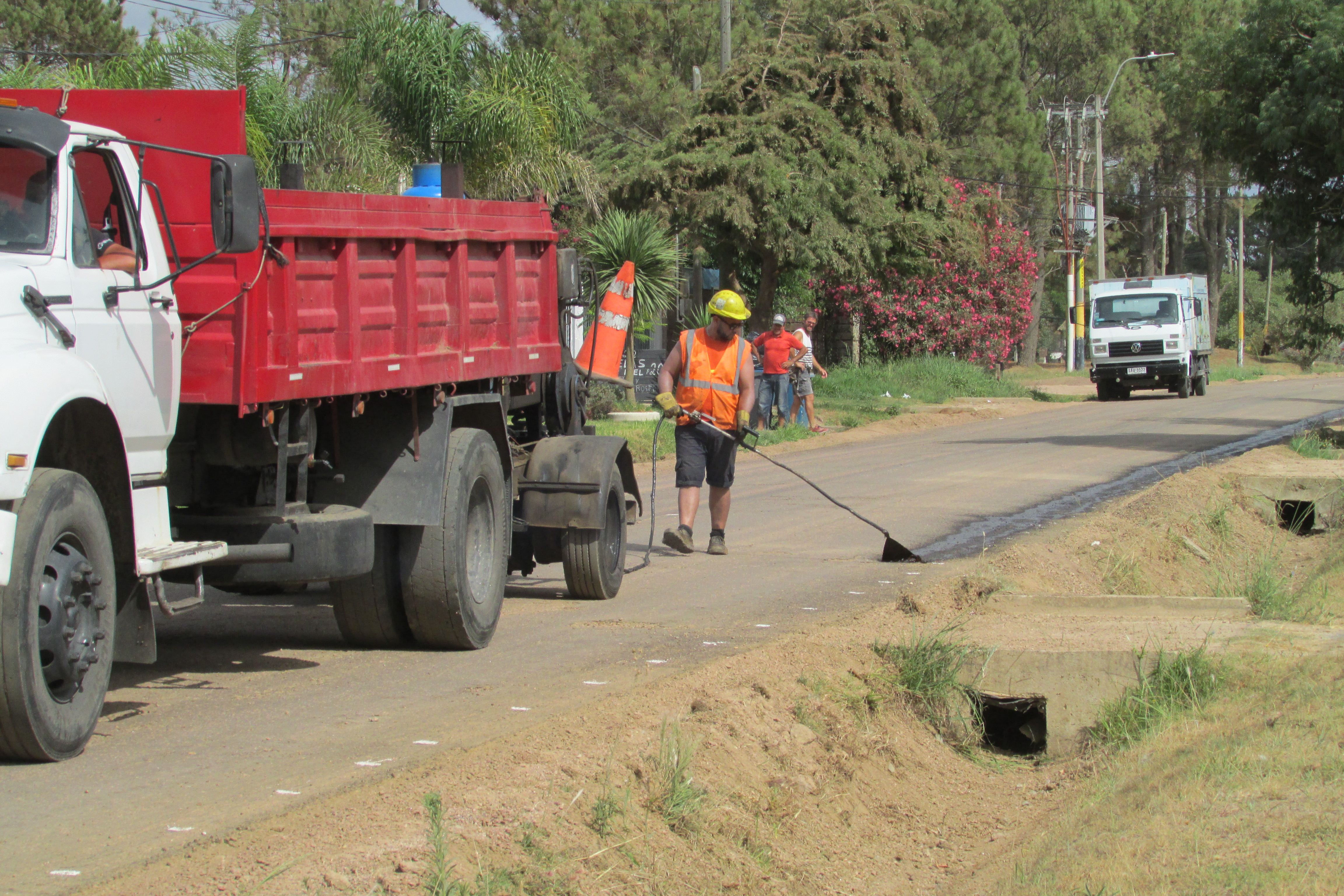 Montes de Solymar: siguen las obras de infraestructura en Ciudad de la Costa