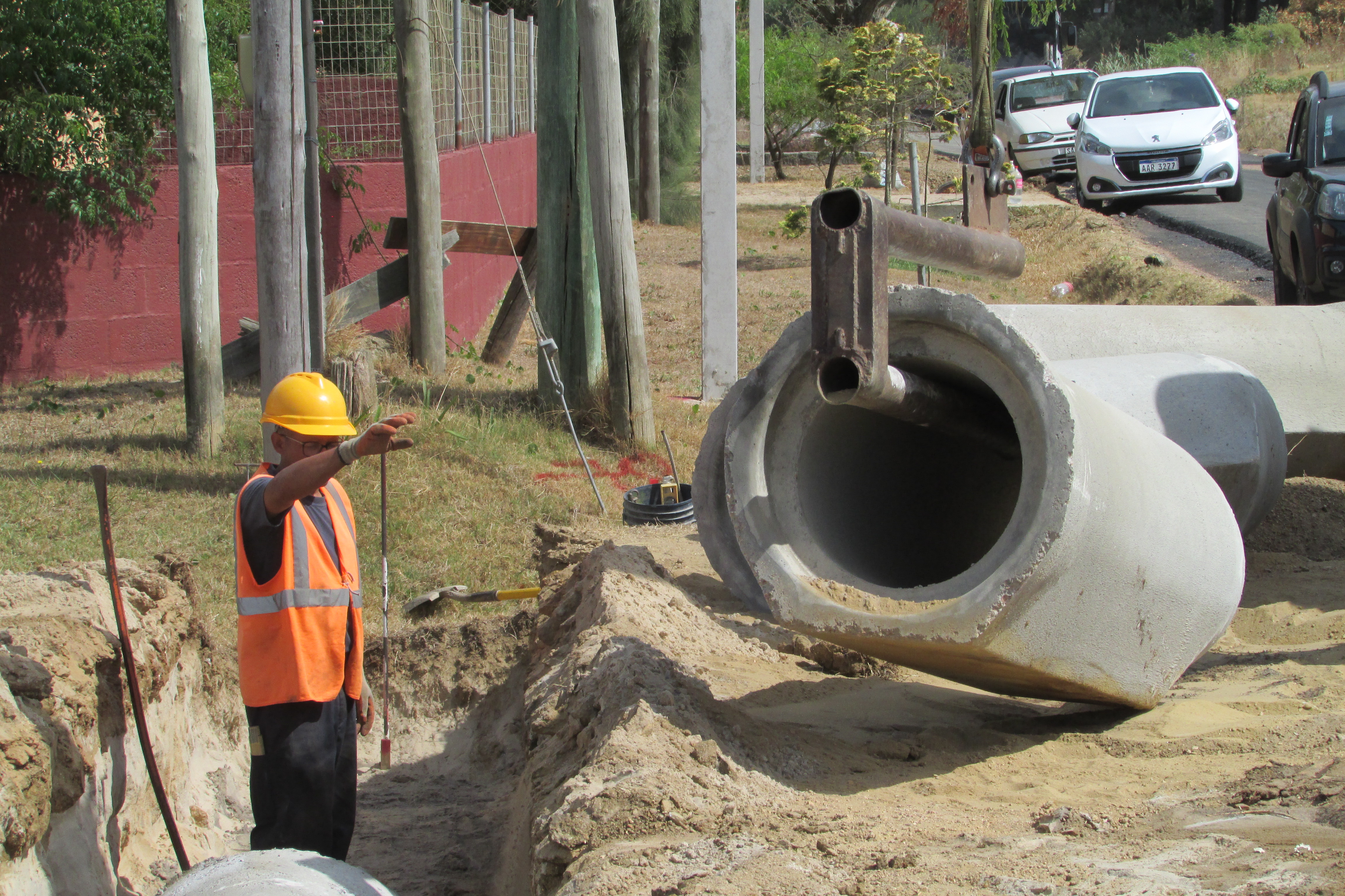 Montes de Solymar: siguen las obras de infraestructura en Ciudad de la Costa