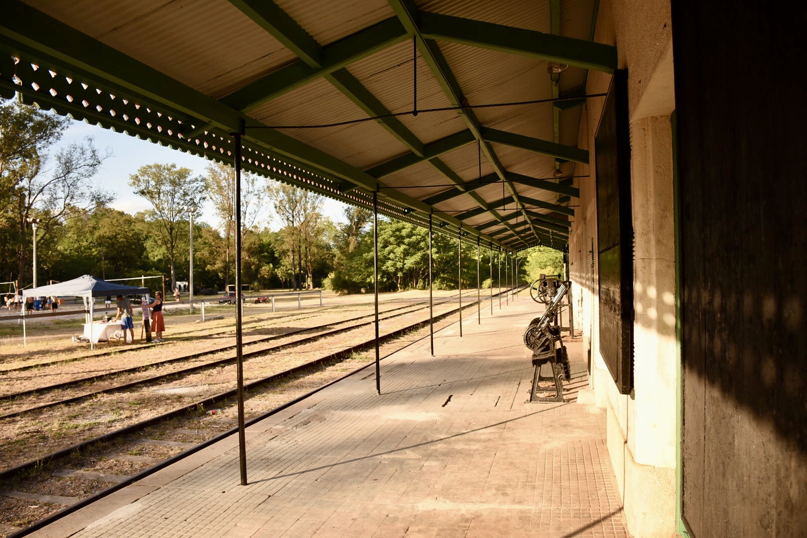 Se inauguró la restauración exterior de la estación de AFE en Santa Lucía Se inauguró la restauración exterior de la estación de AFE en Santa Lucía