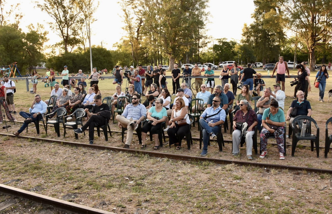 Se inauguró la restauración exterior de la estación de AFE en Santa Lucía Se inauguró la restauración exterior de la estación de AFE en Santa Lucía