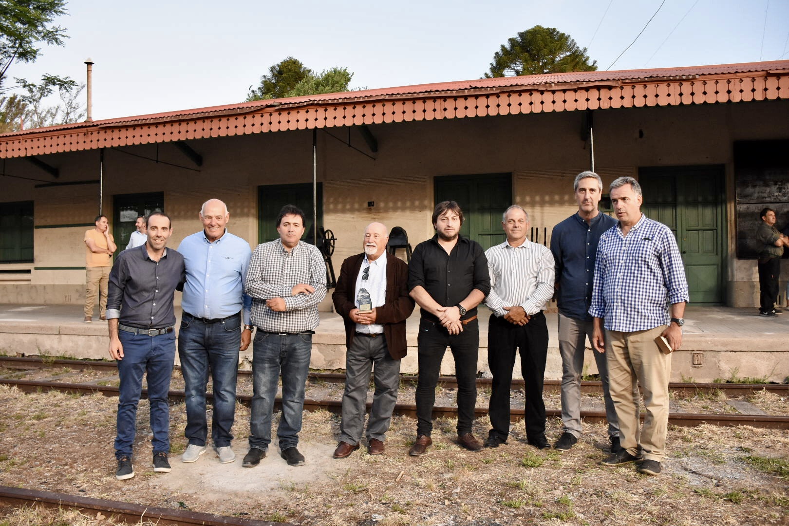 Se inauguró la restauración exterior de la estación de AFE en Santa Lucía Se inauguró la restauración exterior de la estación de AFE en Santa Lucía