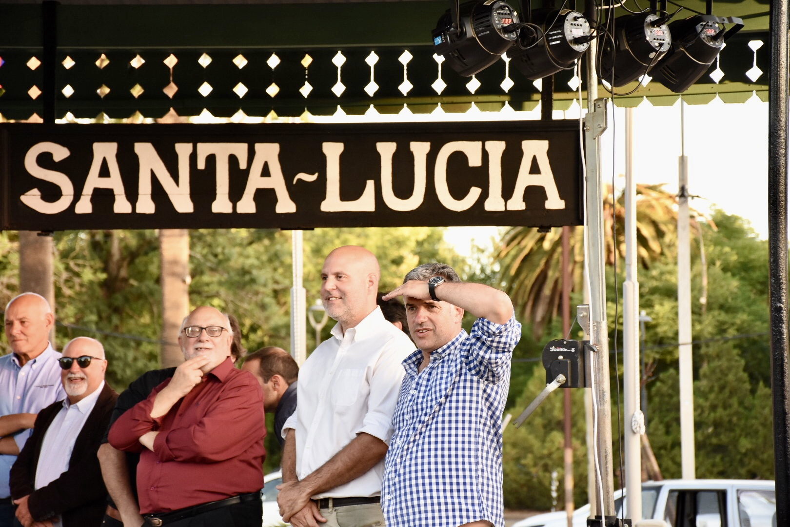 Se inauguró la restauración exterior de la estación de AFE en Santa Lucía Se inauguró la restauración exterior de la estación de AFE en Santa Lucía