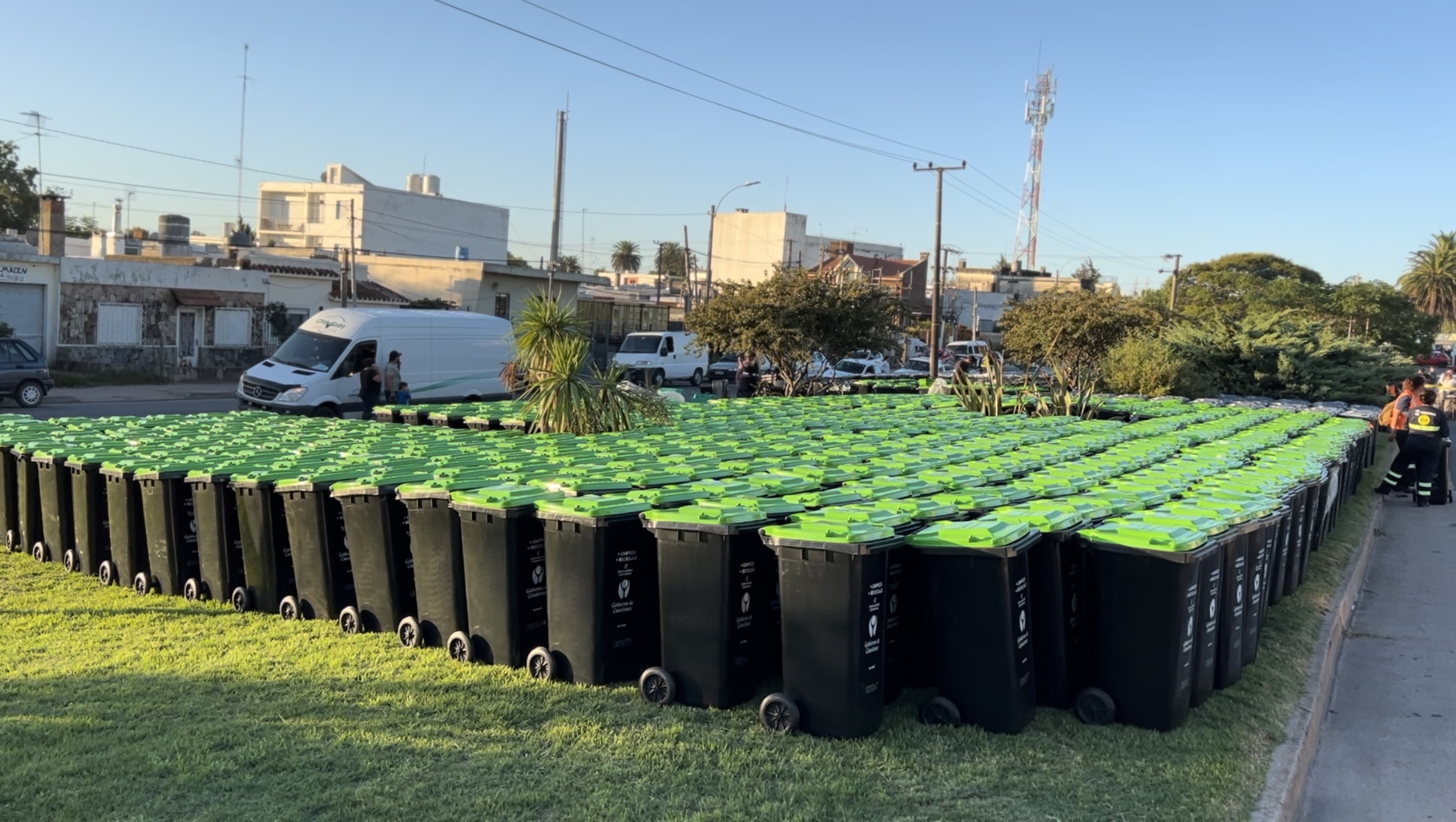 Se entregaron nuevos contenedores y composteras en el Municipio de Progreso