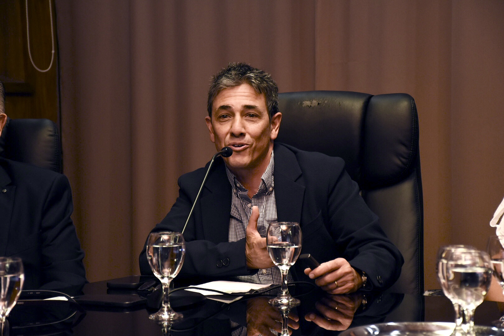 El Secretario de la Comisión de Medio Ambiente de la Cámara de Industrias, Agustín Tassani, en la presentación de los avances y resultados de los programas de clasificación, recuperación y valorización de residuos. El Secretario de la Comisión de Medio Ambiente de la Cámara de Industrias, Agustín Tassani, en la presentación de los avances y resultados de los programas de clasificación, recuperación y valorización de residuos.