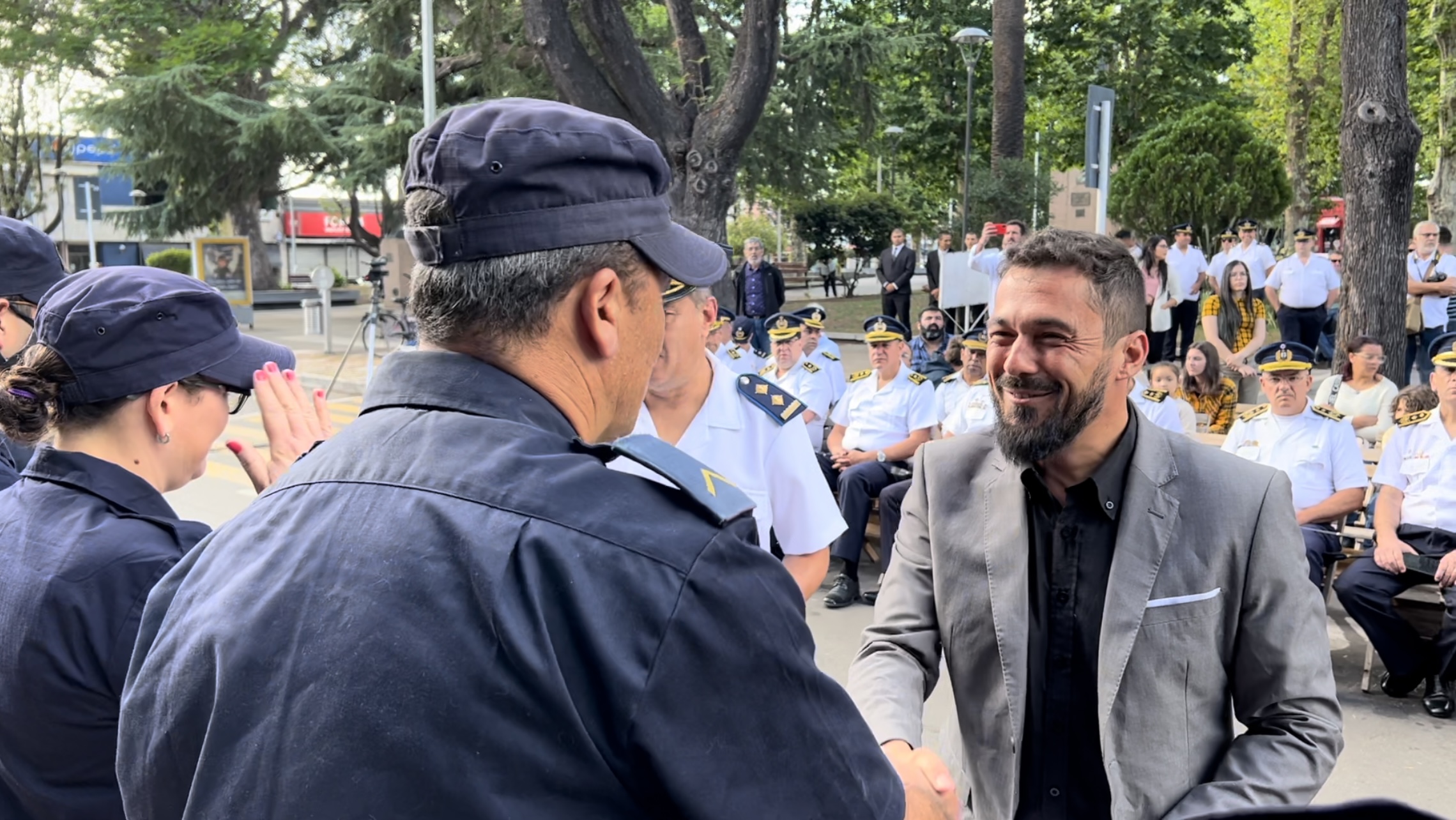 Director de Seguridad y Convivencia, Nicolás Guillenea, en el 193° aniversario de la Policía Nacional y aniversario de la Jefatura de Policía de Canelones Director de Seguridad y Convivencia, Nicolás Guillenea, en el 193° aniversario de la Policía Nacional y aniversario de la Jefatura de Policía de Canelones