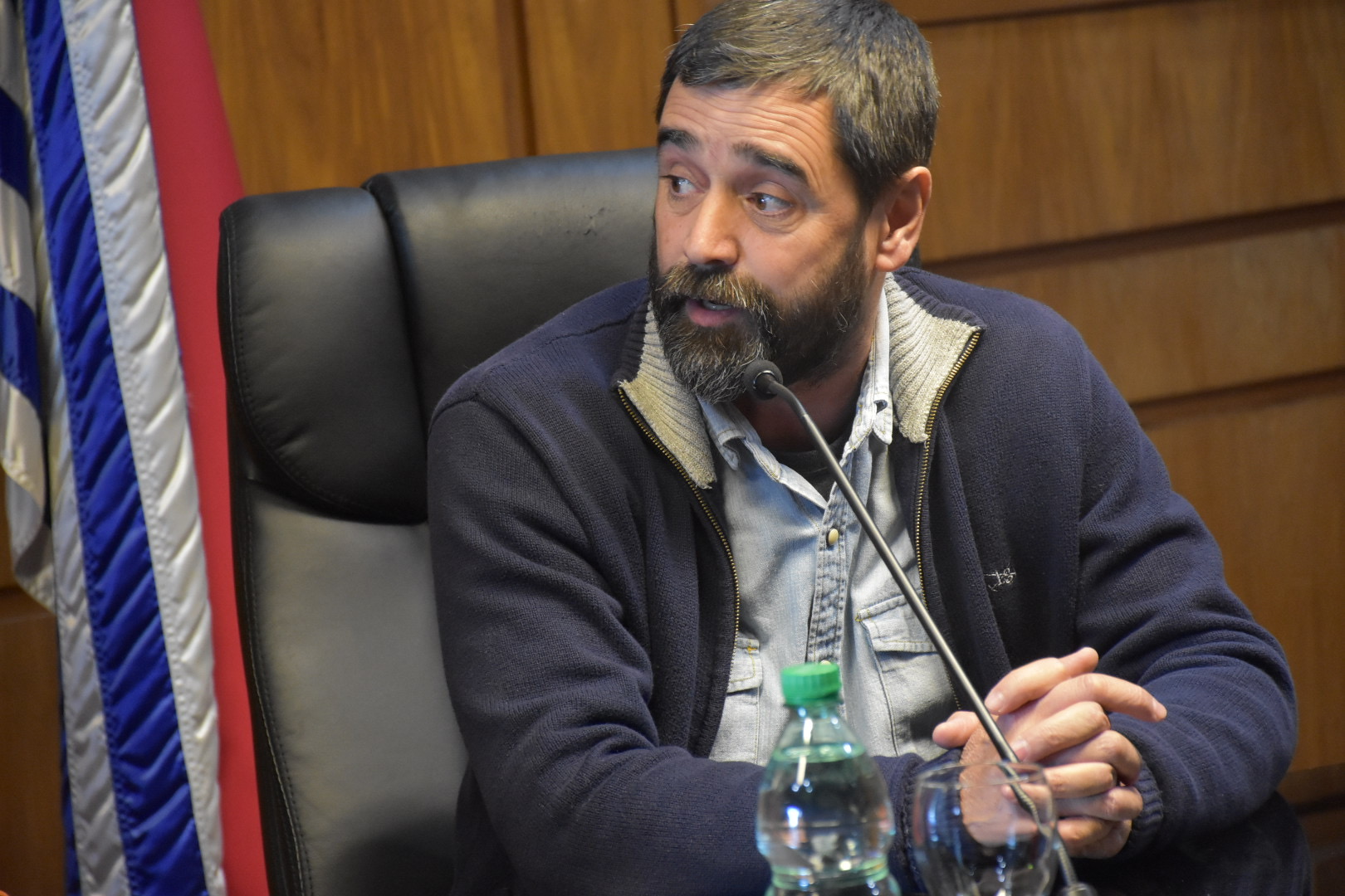 Director de Patrimonio de la Intendencia de Canelones, Federico López, en el lanzameinto de la Fiesta de Agua Director de Patrimonio de la Intendencia de Canelones, Federico López, en el lanzameinto de la Fiesta de Agua