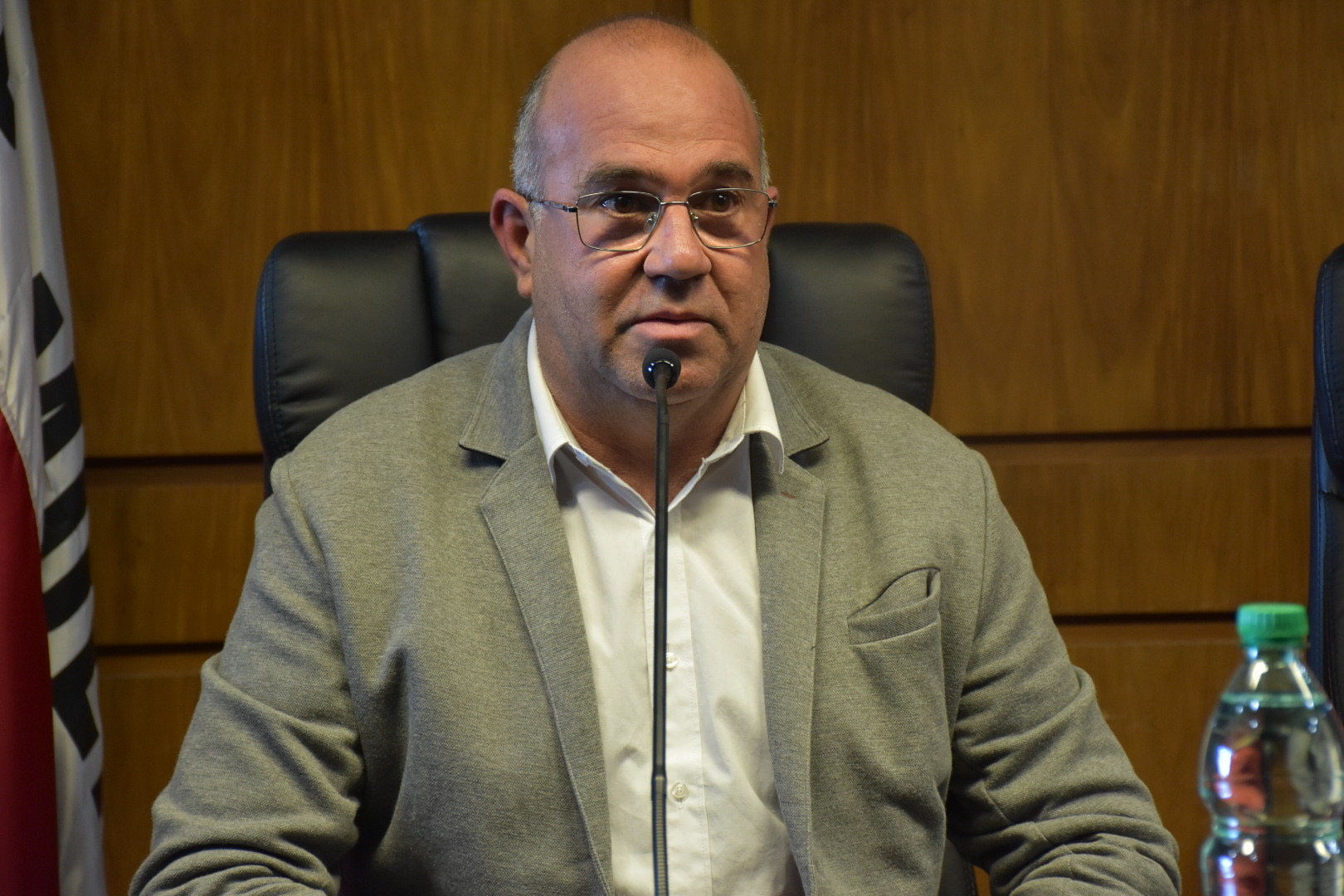Alcalde de Aguas Corrientes, Marcelo Delgado, en el lanzamiento de la Fiesta del Agua Alcalde de Aguas Corrientes, Marcelo Delgado, en el lanzamiento de la Fiesta del Agua